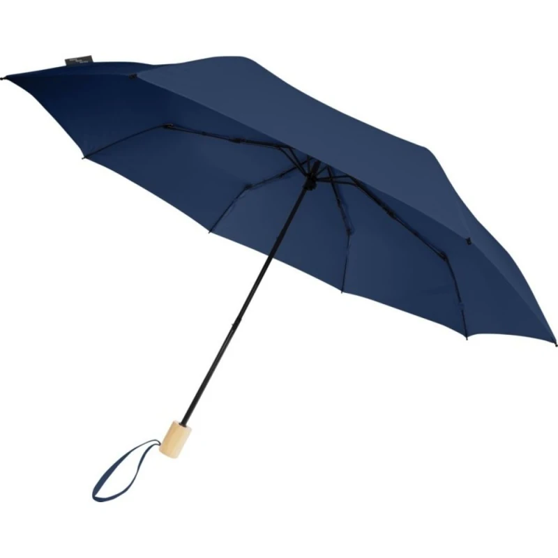 Image of Avenue Avenue Men Birgit Folding Umbrella in Navy Navy One Size Male 5059958591783