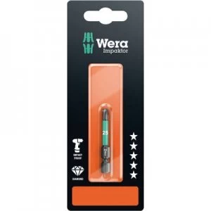 Image of Wera 867/4 IMP DC SB SiS Torx bit T 25 Tool steel alloyed, DLC coated F 6.3