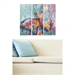 Image of MDF98552690 Multicolor Decorative MDF Painting (3 Pieces)