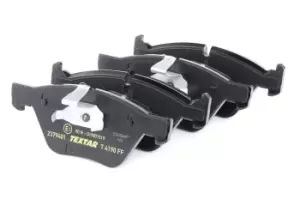 Image of TEXTAR Brake pad set Q+ 2379401 Brake pads,Brake pad set, disc brake BMW,3 Touring (E91),3 Limousine (E90),3 Coupe (E92),X1 (E84),3 Cabrio (E93)