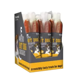 Image of Rosewood Daily Eats Hot Dog Sausage Dog Treats Bulk Pack