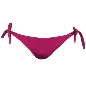Image of Biba Tie Side Bikini Briefs - Cranberry
