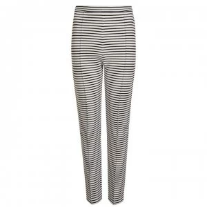 Image of By Malene Birger Norali Stripe Trousers - Black Stripe 50