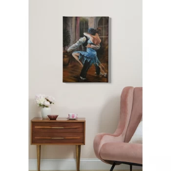 Image of Kanvas Tablo (50 x 70) - 129 Multicolor Decorative Canvas Painting