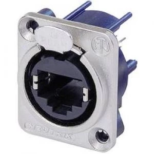 Image of Neutrik NE8FDV NE8FDV RJ45 Data Connector EtherCon D Series RJ45 Socket straight Nickel