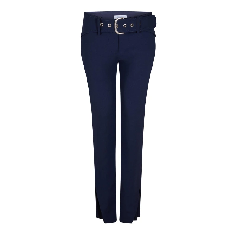 Image of Off White Womens - Structured Stretch Suit Trousers Cobalt Blue female 6 (2XS)
