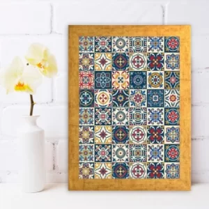 Image of AC348829583 Multicolor Decorative Framed MDF Painting