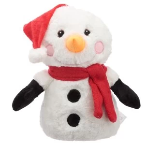 Image of Plush Snowman Christmas Door Stop