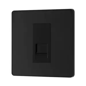Image of BG Evolve Matt Black Single Master Telephone Socket - PCDMBBTM1B