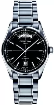 Image of Certina Watch DS-1 Day Date Automatic - Black