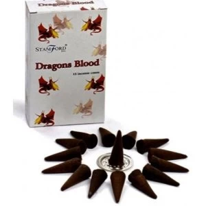 Image of Dragons Blood Incense Cones From Stamford