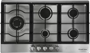 Image of Russell Hobbs RH86GH701SS 5 Burner Gas Hob