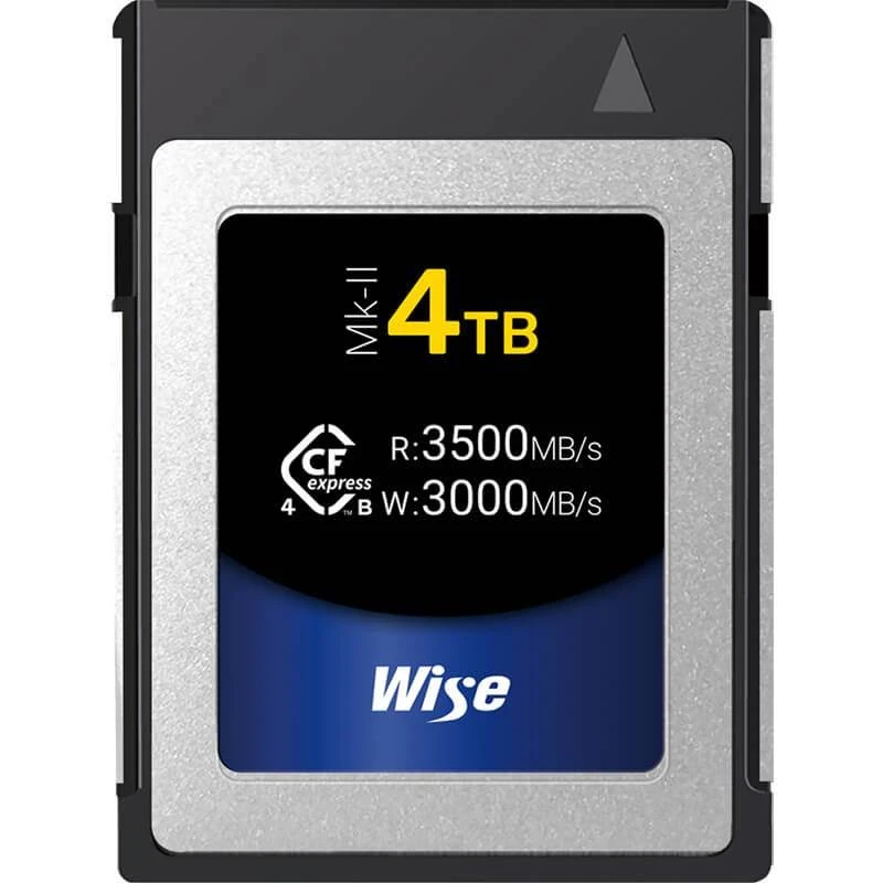 Image of Wise Advanced CFX4-B4096M2 4TB CFexpress Memory Card MK2