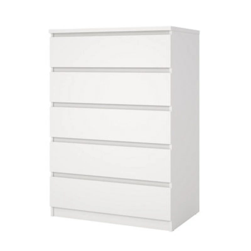 Image of Furniture To Go Naia Chest of 5 Drawers in Natural Natural Unisex