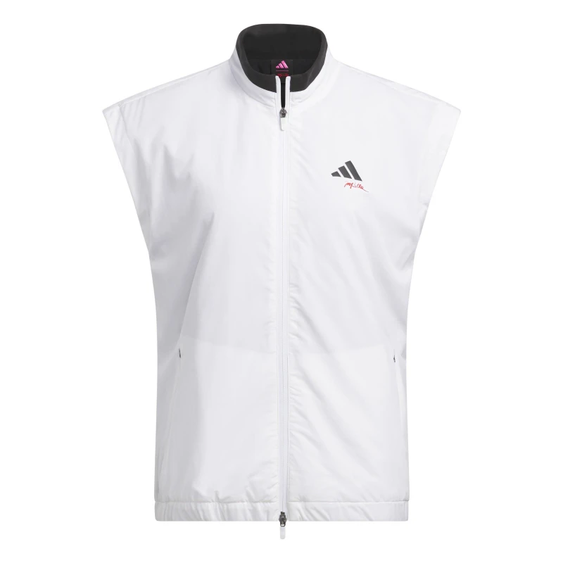 Image of adidas Womens Lightweight Insulated Moisture-Wicking Performance Gilet White female 8 (XS)
