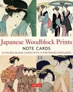 Image of japanese woodblock prints 16 note cards 16 different blank cards with 17 p