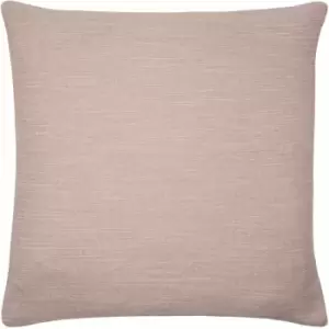 Image of Evans Lichfield Dalton Slub Textured Cushion Cover, Powder, 43 x 43 Cm