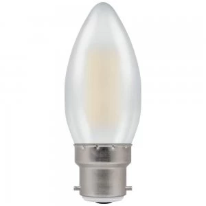 Image of Crompton LED Candle BC B22 Filament Pearl 4W 2700K - Warm White