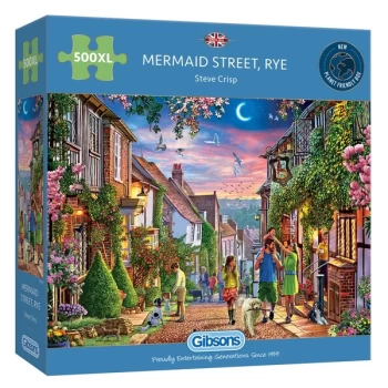 Image of Mermaid Street Rye XXL Jigsaw Puzzle - 500 Pieces