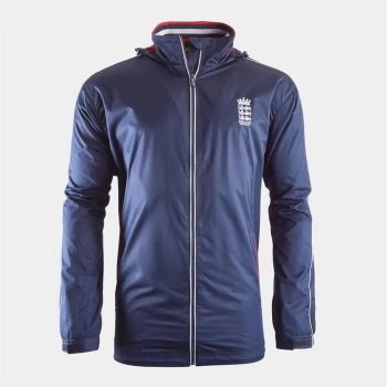 Image of England Cricket Rain Jacket Mens - Navy