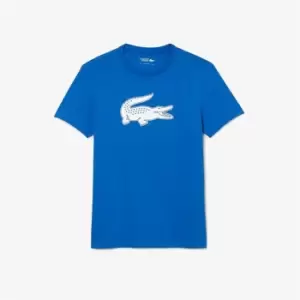 Image of Lacoste Croc II T Shirt - Blue