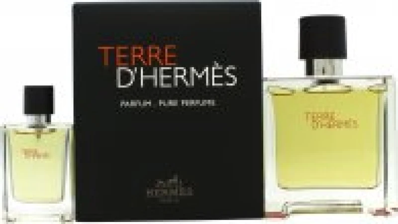 Image of Hermes Terre d' Gift Set 75ml Eau de Parfum + 12.5ml EDP