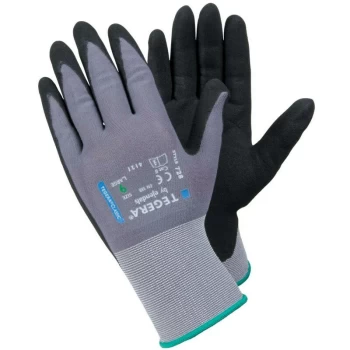 Image of 728 TEGERA SYNTHETIC DIPPED GLOVES SZ.10 - Ejendals