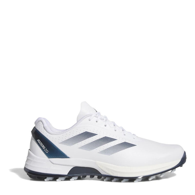 Image of adidas Adizero ZG Golf Shoes Mens White/Navy male 8 (42)