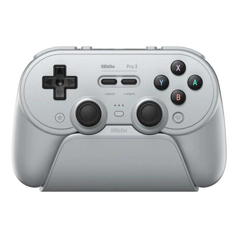 Image of 8BitDo Pro 3 Wireless Gaming Controller for Switch 1/2 Windows, Apple, with TMR Joysticks, Switchable Triggers, Swappable Button
