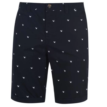 Image of SoulCal AOP Chino Shorts Mens - Navy