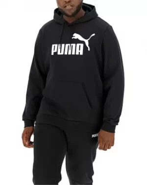 Image of Puma Black Essential O/H Logo Hoodie