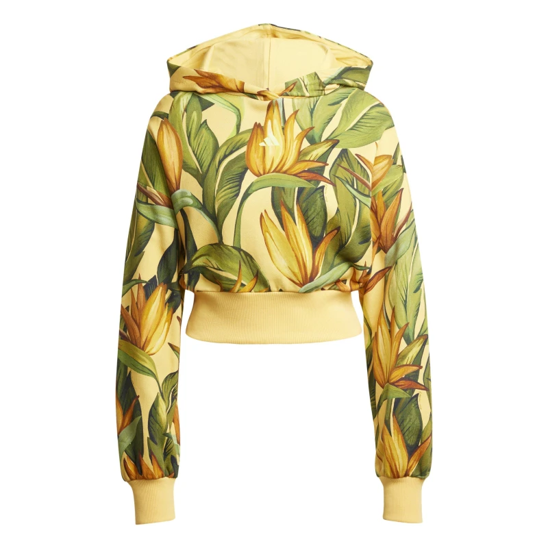 Image of adidas x FARM Hoodie Spark/Gld/Grn female 10 (S)