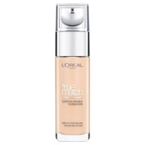 Image of LOreal Paris True Match Foundation 3.C Rose Beige 30ml Nude