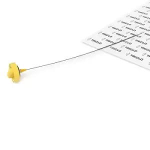 Image of TRICLO Oil Dipstick 415816 RENAULT,NISSAN,CLIO II (BB0/1/2_, CB0/1/2_),Clio III Schragheck (BR0/1, CR0/1),SCENIC II (JM0/1_),KANGOO (KC0/1_)