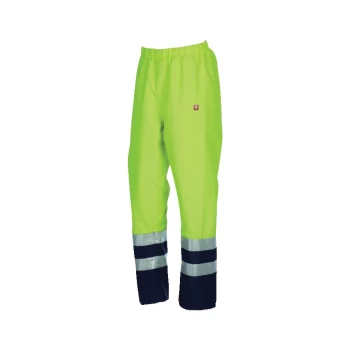 Image of Medium Tielson Hi-vis Yellow & Navy Trouser