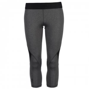 Image of adidas Alphaskin Sport Three Quarter Tights Ladies - Dark Grey Heath