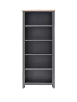 Image of Julian Bowen Bordeaux Ready Assembled Tall Bookcase