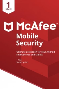 Image of McAfee Mobile Security 1 Year 1 Device