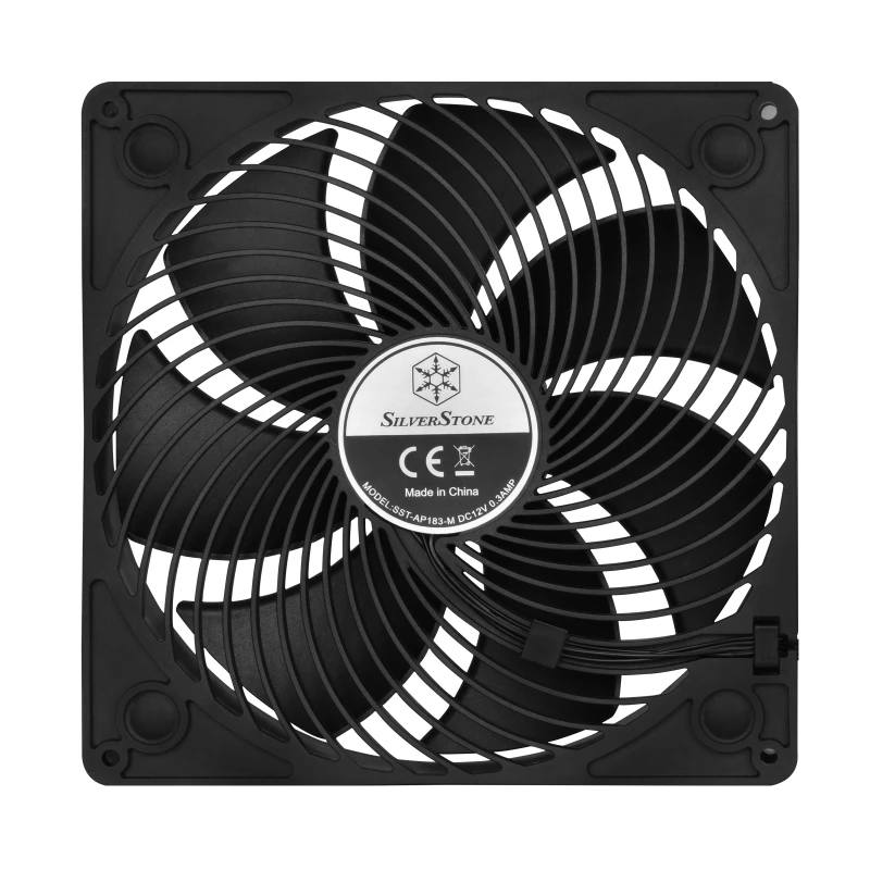 Image of Silverstone AP183 Computer case Fan 18cm Black