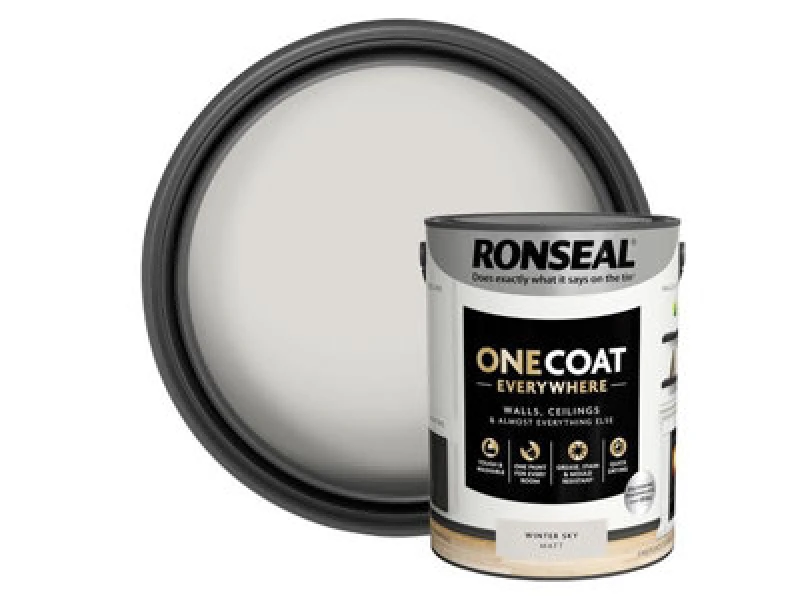 Image of Ronseal KCB.7015103.12604.81 OneCoat EverywhereIndoor Winter Sky M... KCB.7015103.12604.81