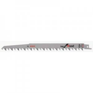 Image of Bosch Accessories 2608650681 Sabre saw blade S 1542 K, Top for wood, pack of 2 Saw blade length 240 mm 2 pcs