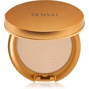 Image of Sensai Silky Bronze Natural Veil Compact Waterproof Powder Shade SC01 Light 8,5 g