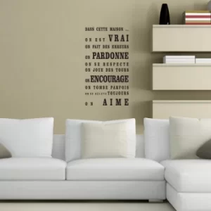 Image of YS-01 Black Decorative Wall Sticker