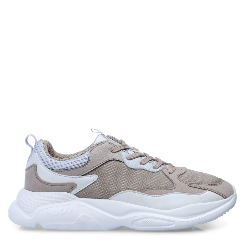 Image of Hugo Mens Leon Runners Low-Top Trainers Medium Beige male 12 (46)