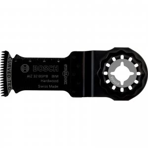 Image of Bosch AIZ 32 BSPB Hard Wood Oscillating Multi Tool Plunge Saw Blade 32mm Pack of 5