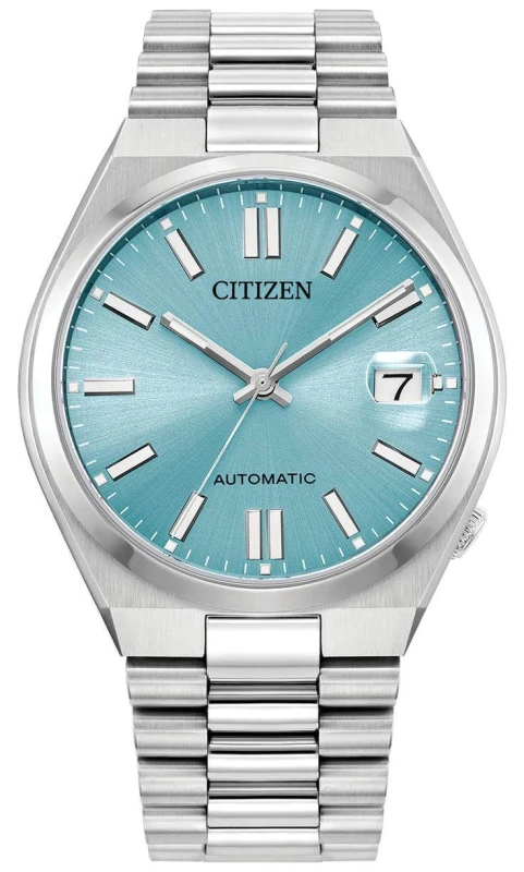 Image of Citizen NJ0200-50L Tsuyosa Automatic (37mm) Sunray Ice Blue Watch