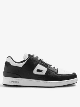 Image of Lacoste Court Cage 223 3 Sma Trainer, White/Black, Size 8, Men