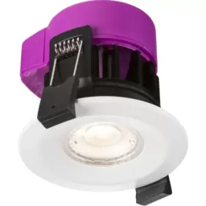 Image of Knightsbridge - Fire-Rated LED Dimmable Downlight 4000K 230V IP65 6W