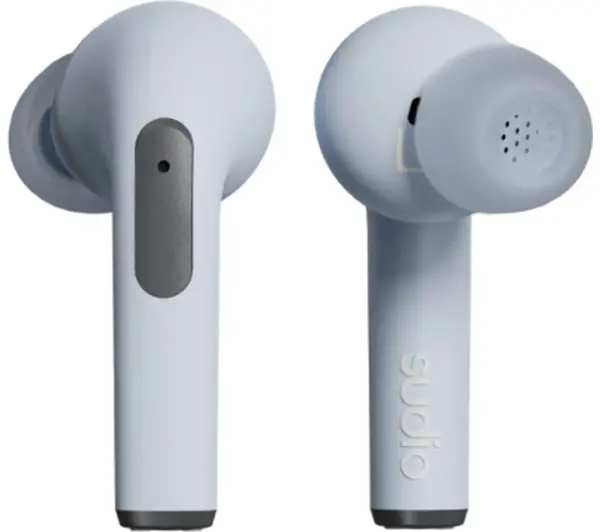 Image of SUDIO N2 Pro Wireless Bluetooth Noise Cancelling Earbuds - Steel Blue 7350071381021
