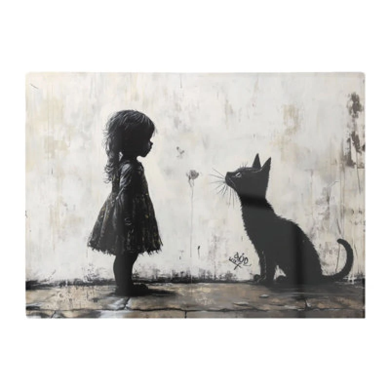 Image of Warren Reed Designer Memories Of Childhood Pets Chopping Board